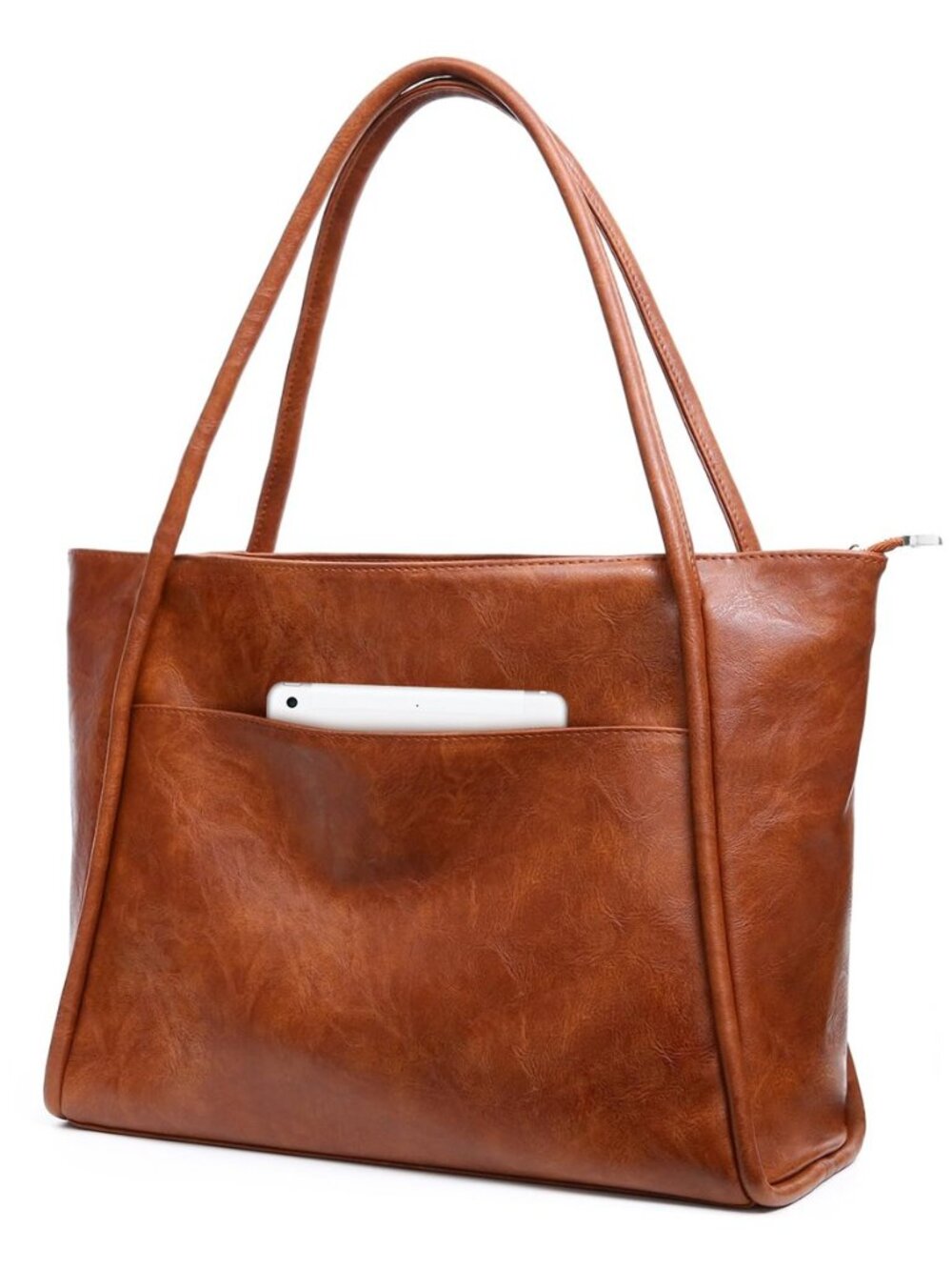 Vegan Leather Tote Bag for Women Large Purse for Work Lady Handbag